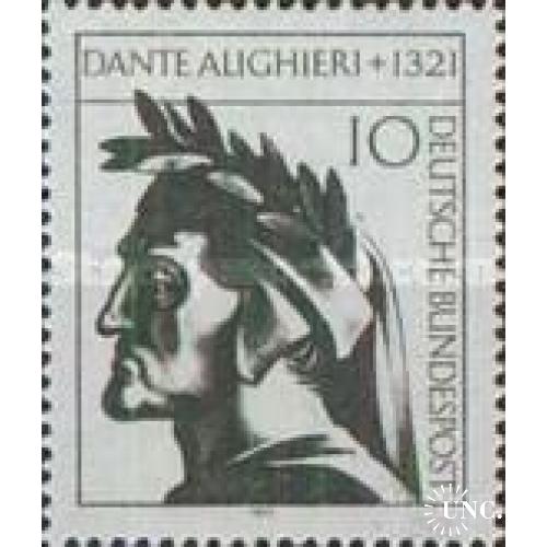 Германия 1971 Данте поэт, мыслитель, богослов люди ** м