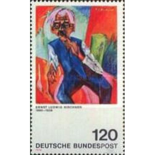Германия 1974 живопись Эрих Хеккель художник люди ** м
