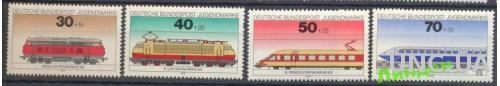 Германия 1975 ж/д железная дорога поезд ** с