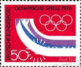 Германия 1976 спорт олимпиада 1м ** о