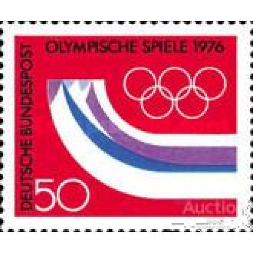 Германия 1976 спорт олимпиада Австрия Инсбрук ** м