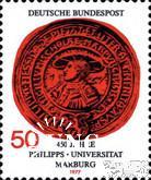 Германия 1977 Университет ВУЗ образование печать Марбург ** о