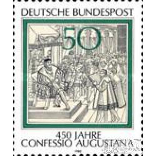 Германия 1980 Аугсбургское исповедание Меланхтон, Лютер религия люди ** м