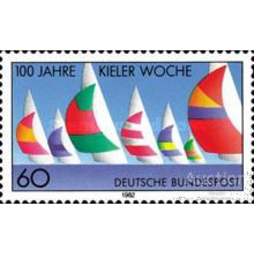 Германия 1982 спорт яхты флот ** м