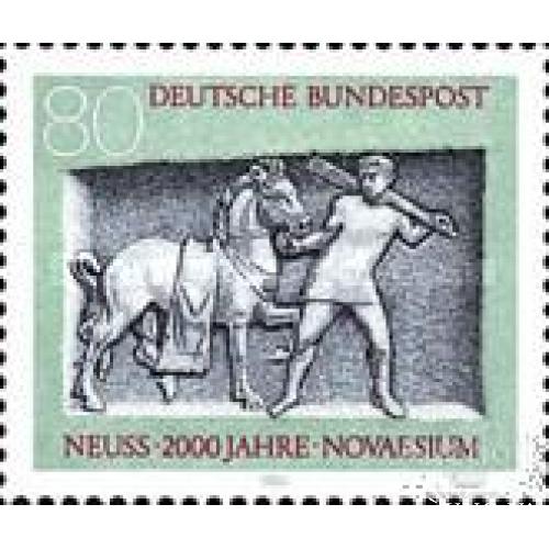 Германия 1984 2000 лет город Нейсс история скульптура искусство кони фауна ** м