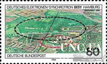 Германия 1984 Гамбург определение центра география математика карта ** о