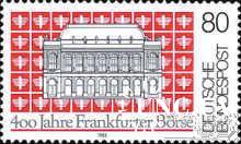 Германия 1985 Франкфурт Торговая биржа архитектура ** о