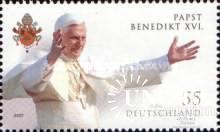 Германия 1987 Папа Бенедикт XVI религия люди ** о