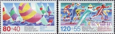 Германия 1987 спорт яхты флот лыжи ** о