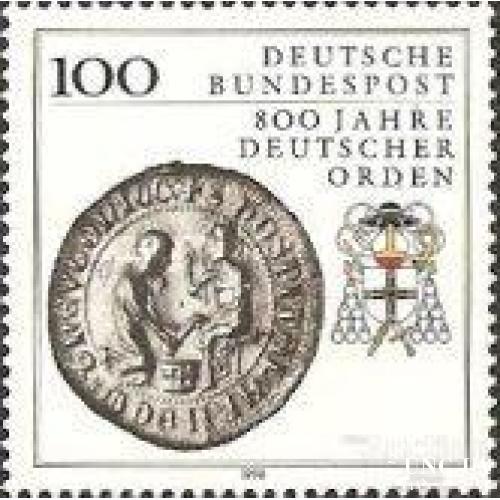 Германия 1990 Тевтонский орден рыцари герб печать религия ** ом