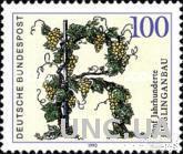 Германия 1990 вино Рислинг с/х виноград флора ягоды ** о