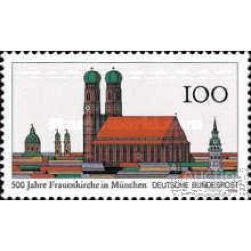 Германия 1994 Мюнхен архитектура замок ** о