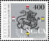 Германия 1995 король Генрих Лев люди герб фауна ** о
