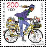 Германия 1995 неделя письма почта велосипед молодежь книги мода ** о