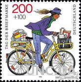 Германия 1995 неделя письма почта велосипед молодежь ** о