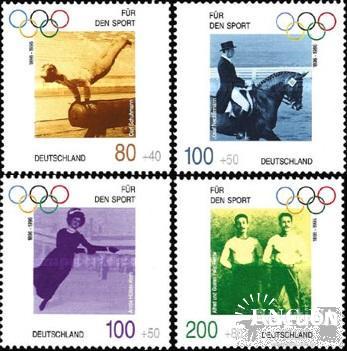 Германия 1996 спорт олимпиада гимнастика ф/к кони бокс люди ** м