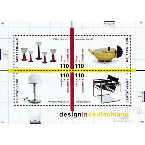 Германия 1998 дизайн искусство стекло посуда мебель ** о