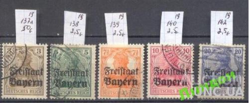 Германия Бавария 1919 классика №№136-42 (стр6)