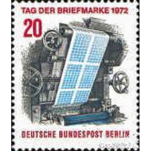 Германия Берлин 1972 Неделя письма типография марки филателия ** м