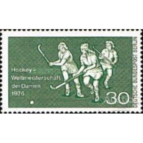 Германия Берлин 1976 спорт хоккей женщины ЧМ ** м