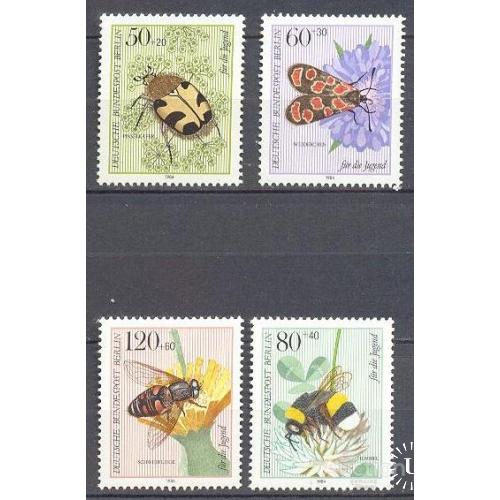 Германия Берлин 1984 насекомые жуки бабочки пчелы фауна ** со