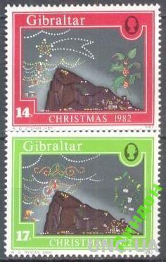 Гибралтар 1982 Рождество религия ** о
