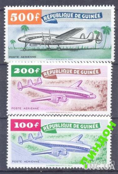 Гвинея 1959 самолеты авиация ** о
