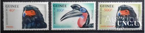Гвинея 1962 фауна птицы 3м ** о