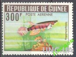 Гвинея 1964 рыбы 300фр морская фауна ** о