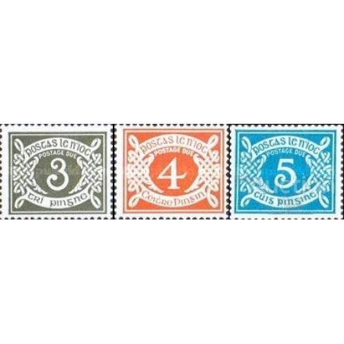 Ирландия 1978 доплатные марки стандарт 3м ** о