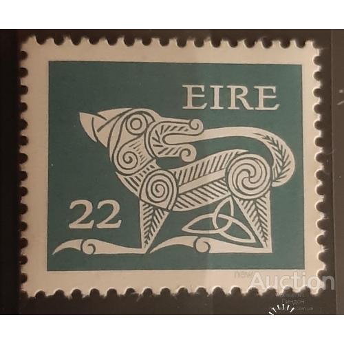 Ирландия 1980 стандарт археология искусство фауна сцепка 22 ** о