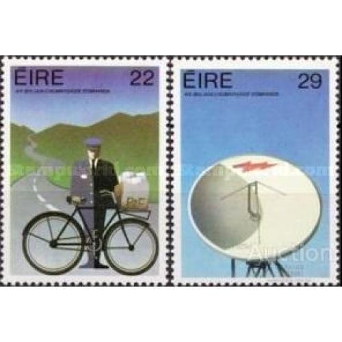 Ирландия 1983 ООН Год коммуникаций связь почта велосипед униформа космос ** о