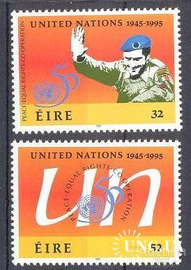 Ирландия 1995 войска ООН армия униформа ** о