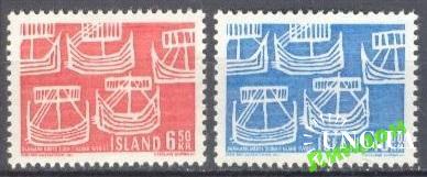 Исландия 1969 флот корабли археология **