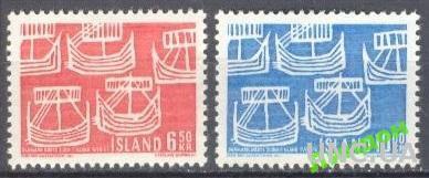 Исландия 1969 флот корабли археология **