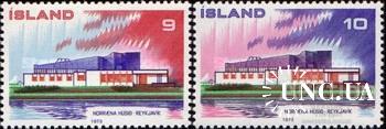 Исландия 1973 Дом Севера Рейкьявик архитектура ** о