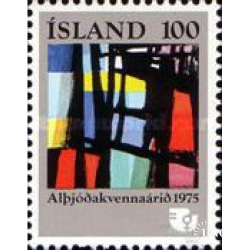 Исландия 1975 ООН Год женщины ** о