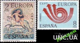 Испания 1973 Европа Септ фрески мифы живопись ** о