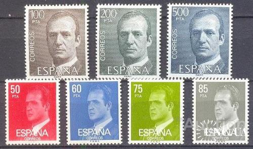 Испания 1981 стандарт Хуан Карлос люди ** о