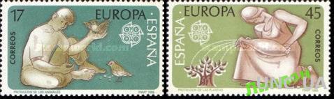 Испания 1986 Европа Септ природа птицы **
