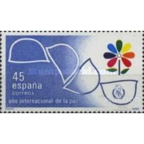 Испания 1986 год Мира ООН униформа флора **