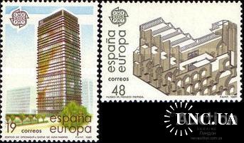 Испания 1987 Европа-Септ современная архитектура **