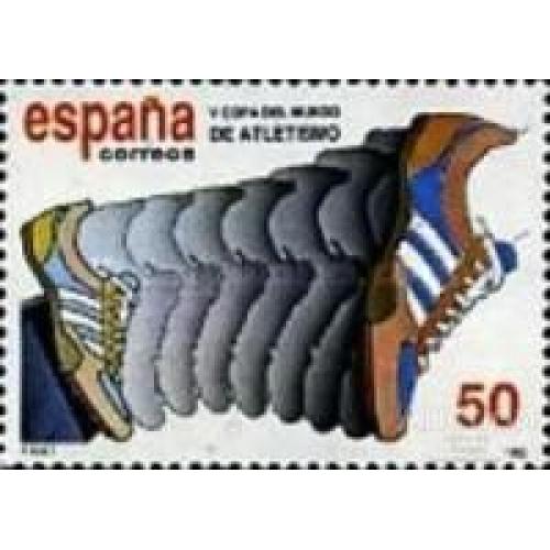 Испания 1989 спорт ЧМ л/а обувь **