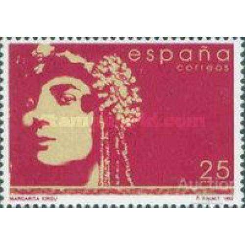 Испания 1992 известные женщины актриса опера театр люди ** о