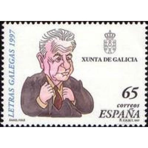 Испания 1997 писатель Galician литература люди ** о