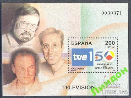 Испания 2000 ТВ телевидение люди **