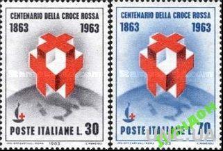 Италия 1963 Красный Крест медицина ** о