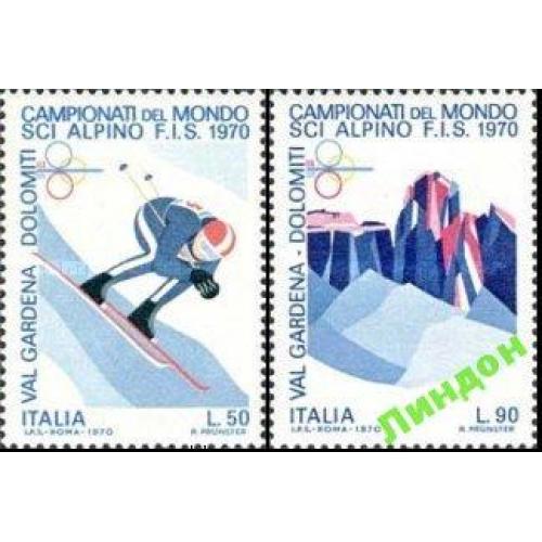 Италия 1970 лыжи горы спорт олимпиада ? ** о