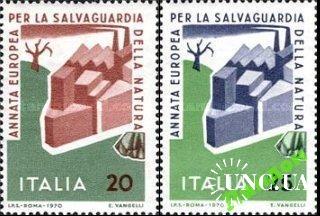 Италия 1970 сохранение природы экология флора деревья ** о