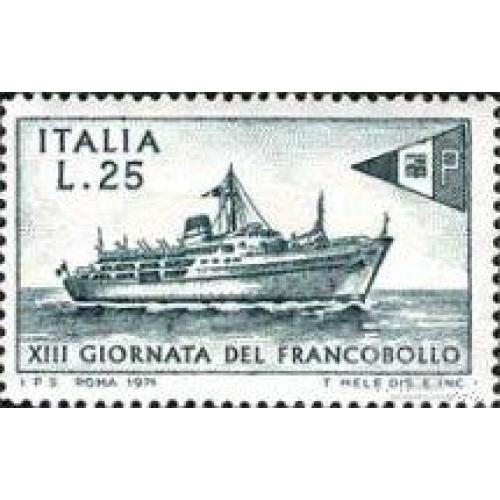 Италия 1971 Неделя письма флот корабли ** м